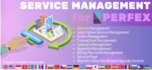 More information about "Service Management module for Perfex CRM"