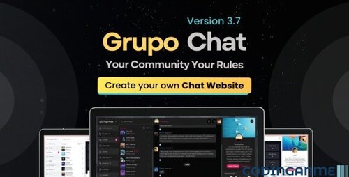 More information about "Grupo Chat - Chat Room & Private Chat PHP Script"