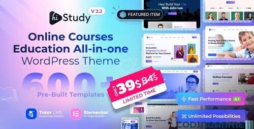 More information about "Education WordPress Theme | HiStudy"