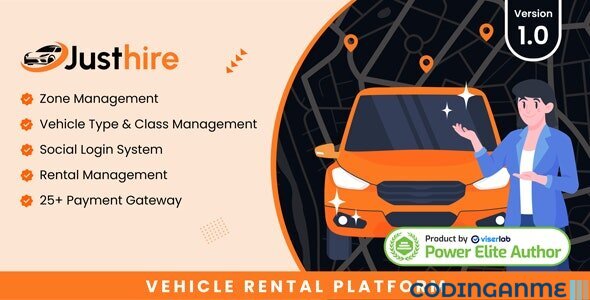 Justhire - Vehicle Rental Platform