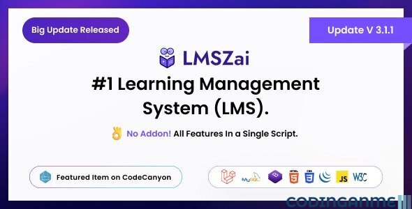 LMSZAI - LMS | Learning Management System (Saas)