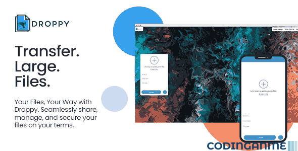 Droppy - Online file transfer & sharing