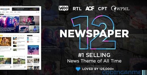 More information about "Newspaper - News & WooCommerce WordPress Theme"