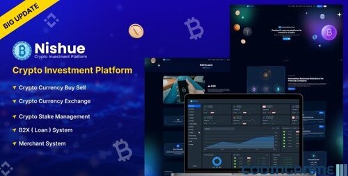 More information about "Nishue - CryptoCurrency Buy Sell Exchange and Lending with MLM System | Crypto Investment Platform"