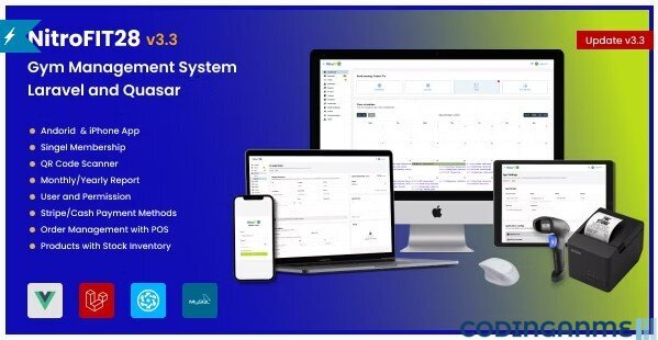 NitroFIT28 | Fitness & Gym Management System