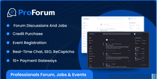 More information about "ProForum - Professionals Forum and Jobs"