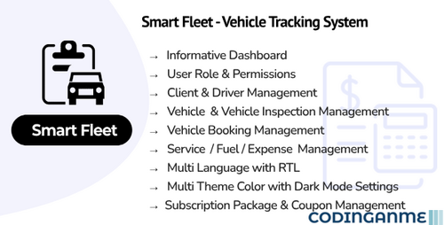 More information about "Smart Fleet SaaS - Vehicle Tracking System"