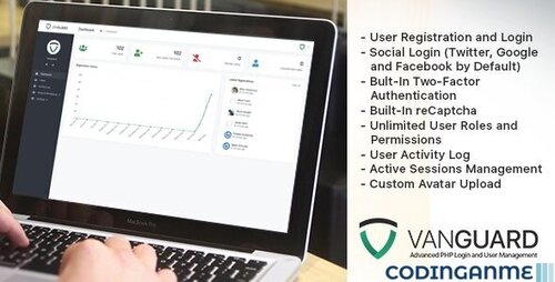 More information about "Vanguard - Advanced PHP Login & User Management"