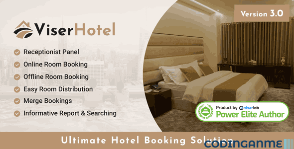 ViserHotel - Ultimate Hotel Booking Solution