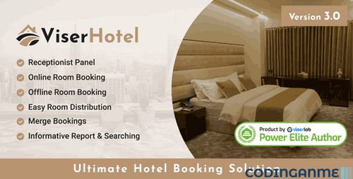 More information about "ViserHotel - Ultimate Hotel Booking Solution"