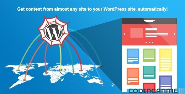 WP Content Crawler - Get content from almost any site, automatically!
