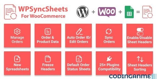 More information about "WPSyncSheets For WooCommerce - WooCommerce Google Spreadsheet Plugin"