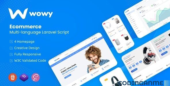 Wowy - Multi-language Laravel eCommerce Script [botble]