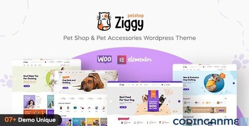 More information about "Ziggy - Pet Shop WordPress Theme"