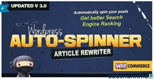 Wordpress Auto Spinner - Articles Rewriter