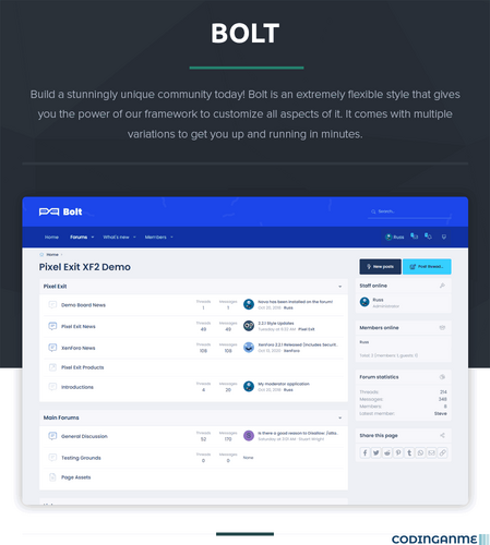 More information about "Bolt xenforo template"