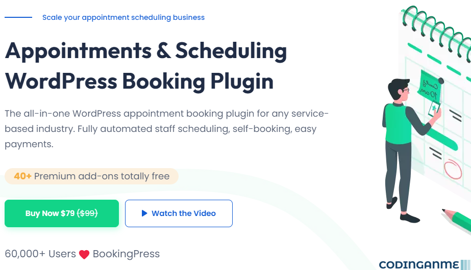 BookingPress Pro - WordPress Booking Plugin