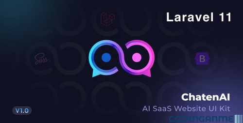 More information about "ChatenAi - Laravel 11 - AI SaaS Website + Dashboard UI Kit"