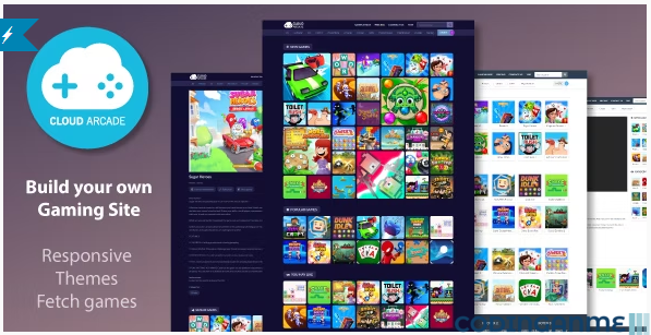 CloudArcade - HTML5 / Web Game Portal CMS