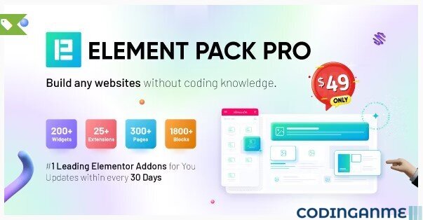 Element Pack - Addon for Elementor Page Builder WordPress Plugin