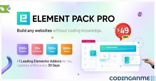 More information about "Element Pack - Addon for Elementor Page Builder WordPress Plugin"