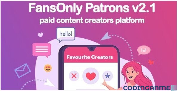 PHP FansOnly Patrons - Paid Content Creators Platform