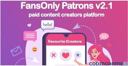 More information about "PHP FansOnly Patrons - Paid Content Creators Platform"