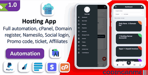 More information about "Markhost app - Web Hosting Billing | Domain | Hosting | Affiliate | Social login | Payment Gateways"