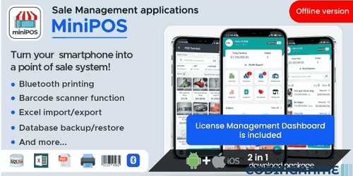 More information about "MiniPOS Offline - Xamarin.Forms Mobile POS Application with License System"