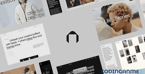 More information about "Nayla - Multi-Concept Creative Portfolio Theme"