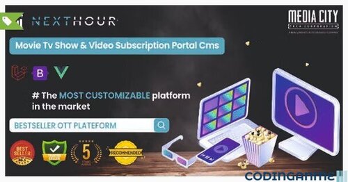 More information about "Next Hour - Movie Tv Show & Video Subscription Portal Cms"