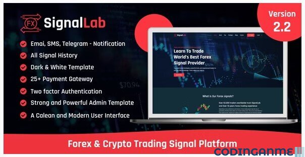 SignalLab - Forex And Crypto Trading Signal Platform