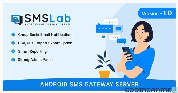 SMSLab - Android Based SMS Gateway Server