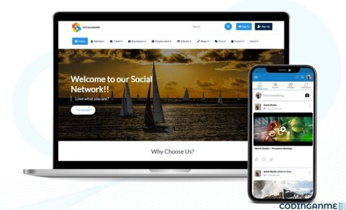 More information about "SocialEngine - Create Your Own Social Network"