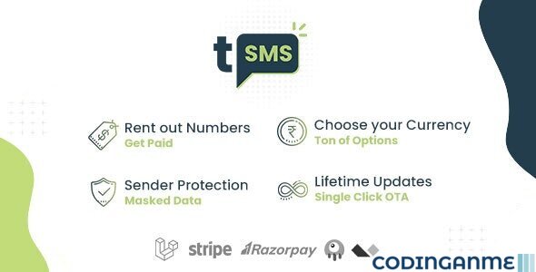 tSMS - Temporary SMS Receiving System - SaaS - Rent out Numbers