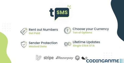 More information about "tSMS - Temporary SMS Receiving System - SaaS - Rent out Numbers"