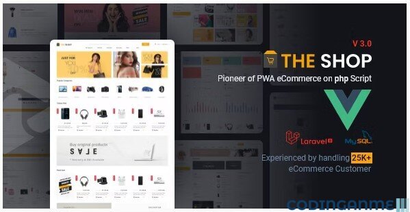 The Shop - PWA eCommerce cms