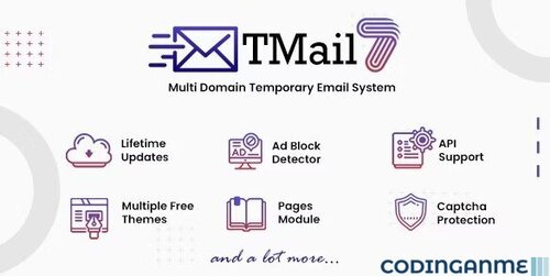 More information about "TMail - Multi Domain Temporary Email System"