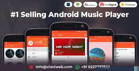 Android Music Player - Online MP3 (Songs) App