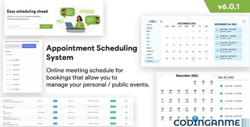 More information about "Appointment Scheduling System - Meetings Scheduling - Calendly Clone - Online Appointment Booking"