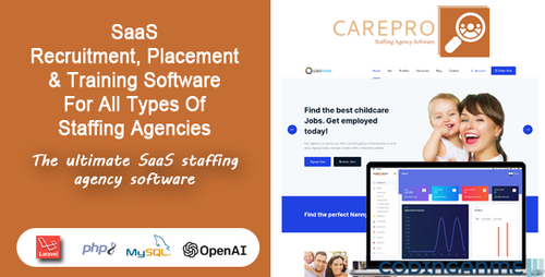 More information about "SaaS Staffing Agency Software - CarePro"