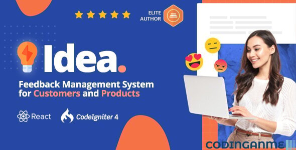 Idea Feedback Management System CRM - Feedback & Feature Requests for your Products / Services