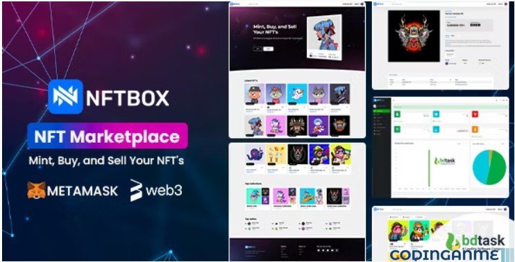 NFTBOX - NFT Marketplace Script