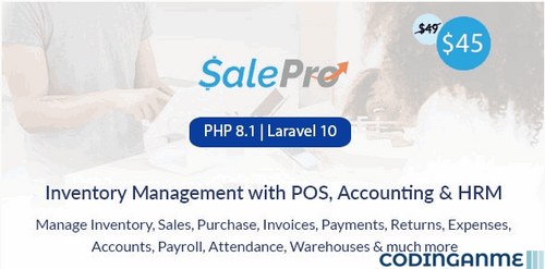 More information about "SalePro POS, Inventory Management System, HRM & Accounting"