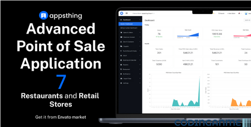 More information about "Appsthing POS - Multi Store Restaurant & Retail Point of Sale, Billing and Stock Manager Application"