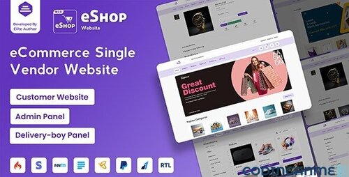 More information about "eShop Web- eCommerce Single Vendor Website | eCommerce Store Website"