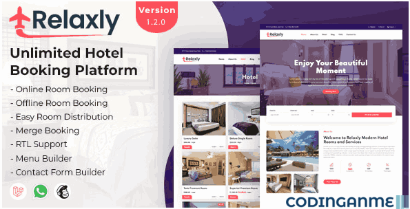 Relaxly - Unlimited Hotel Booking Platform