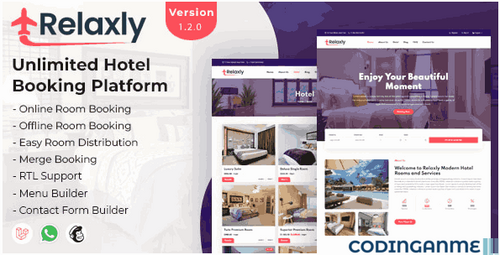 More information about "Relaxly - Unlimited Hotel Booking Platform"