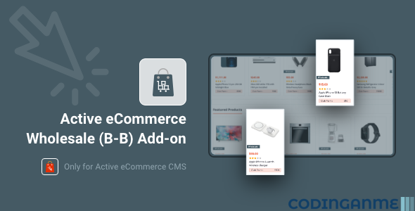 Active eCommerce Wholesale (B-B) Add-on