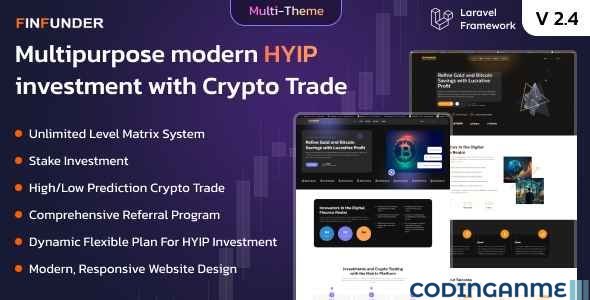 FinFunder - HYIP Investments and Crypto Trading on the Matrix Platform